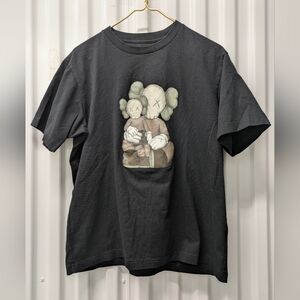 Uniqlo Black T-Shirt with Character Graphic
